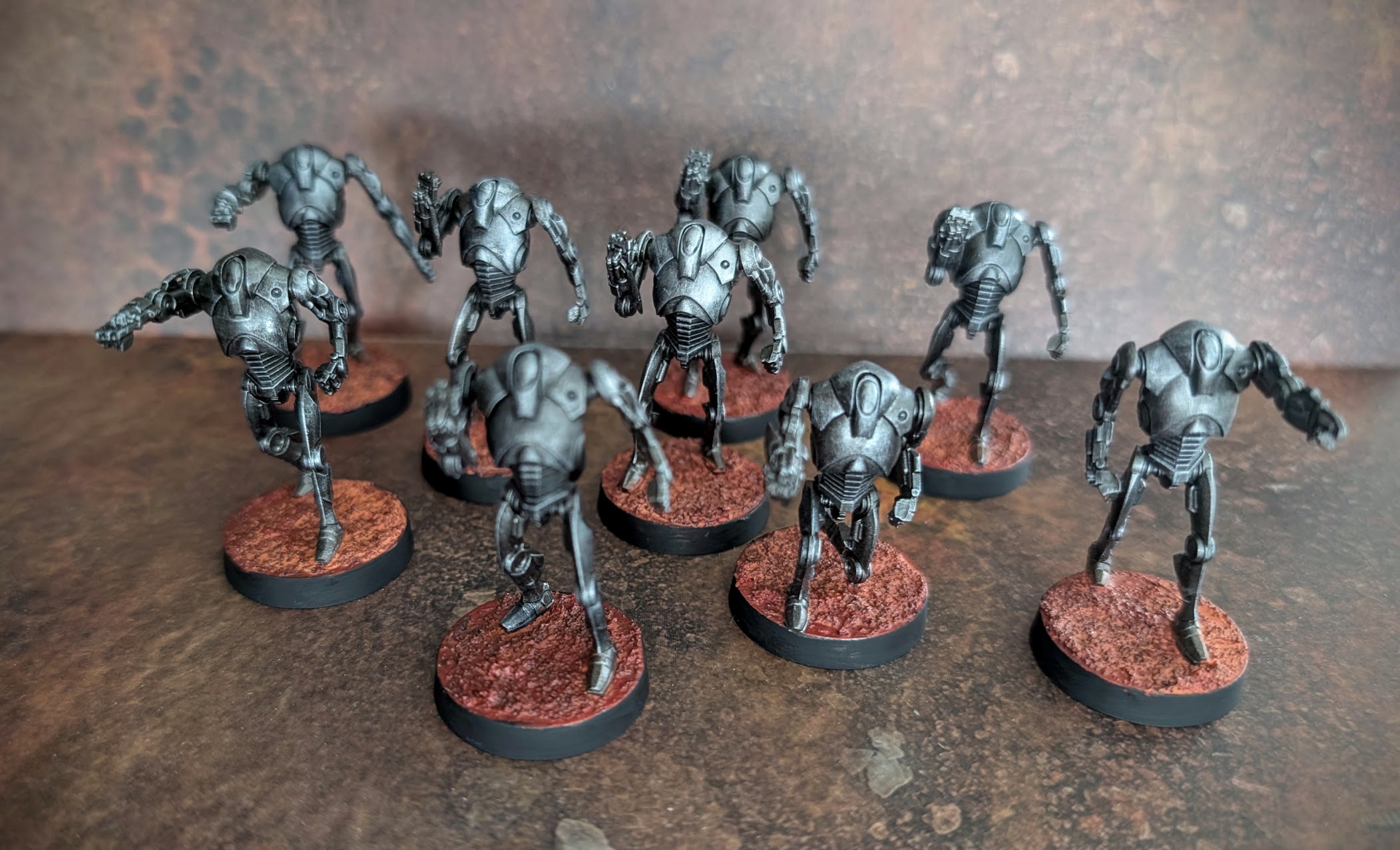 Star Wars Legion B2 droids.