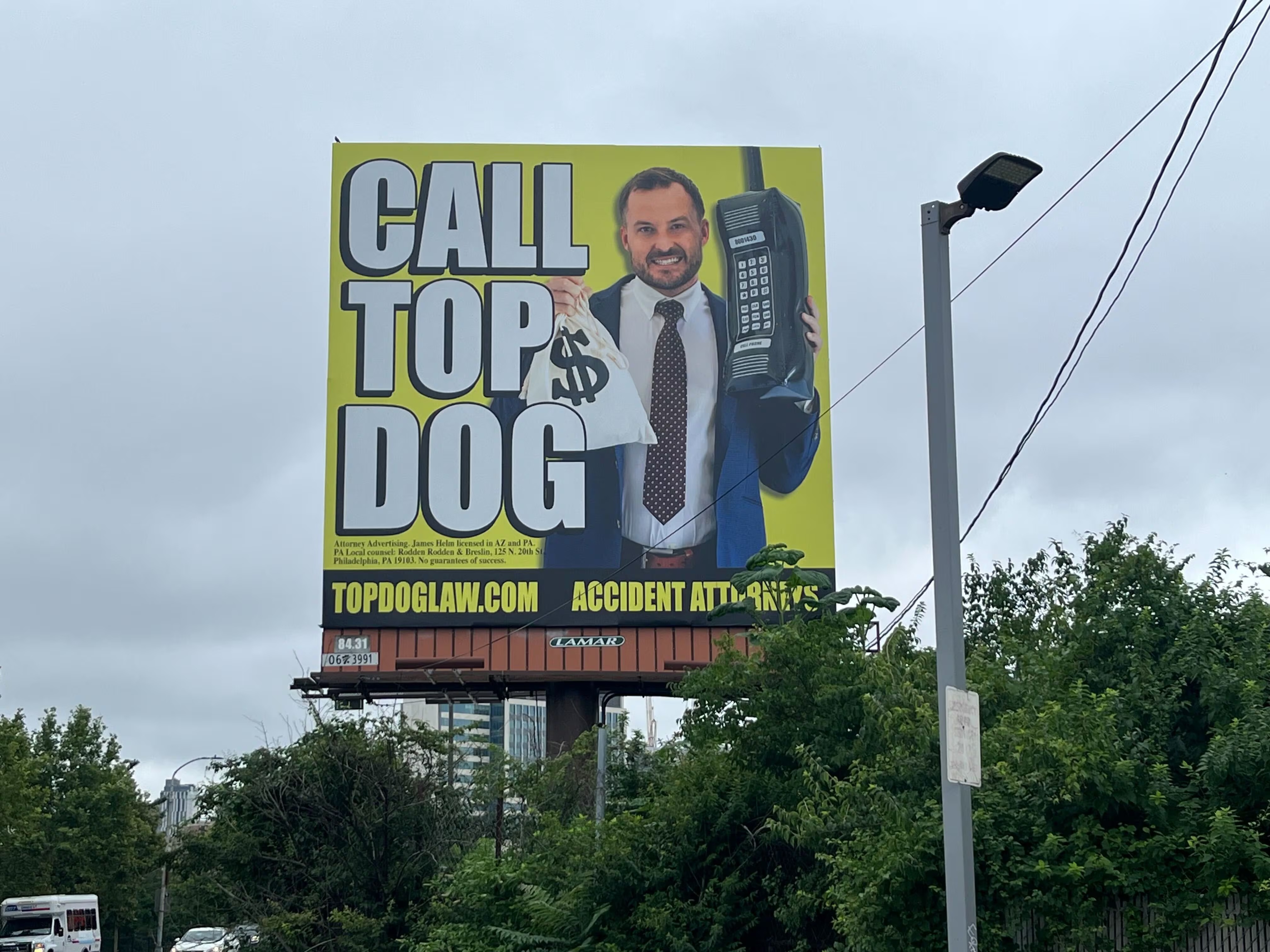 A typical Top Dog ad, credit to Abraham Gutman.